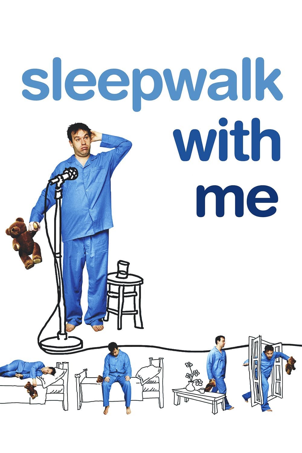 Постер Sleepwalk with Me